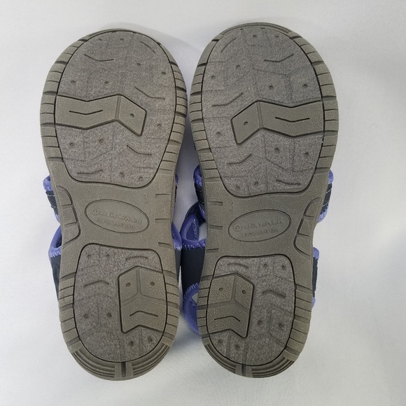 Air Walk Black/Purple Bump Toe Sandals Sz 3 - Picture 6 of 6